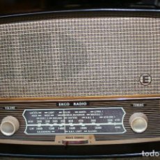 Radios de válvulas: RADIO VALVULAS EKCO MODEL U.245 INGLESA FUNCIONA SINTONIZA ALTO Y CLARO DE COLECION VER FOTOS