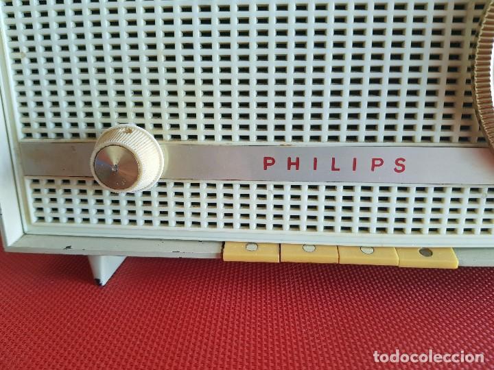 Radios de v&aacute;lvulas: ANTIGUA RADIO DE VALVULAS PHILIPS ( FUNCIONANDO) - Foto 3