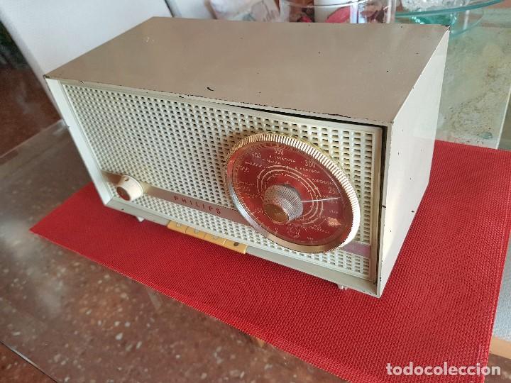 Radios de v&aacute;lvulas: ANTIGUA RADIO DE VALVULAS PHILIPS ( FUNCIONANDO) - Foto 7