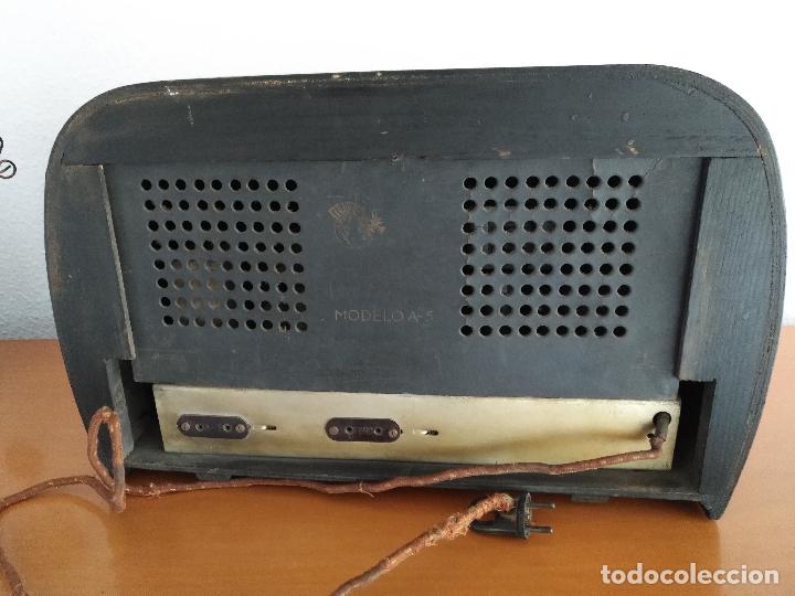 Radios de v&aacute;lvulas: Radio valvulas clarivision modelo a5 - Foto 6