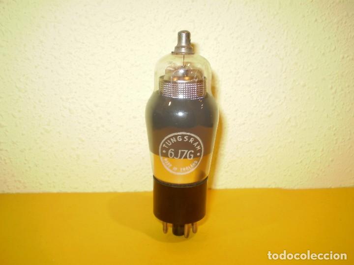 Radios de v&aacute;lvulas: VALVULA 6J7G-TUNGSRAM- USADA TESTADA.. - Foto 1