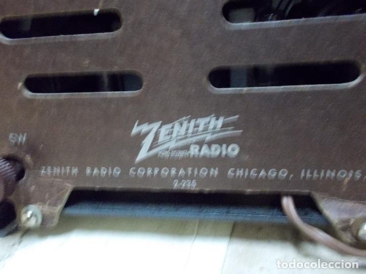 Radios de v&aacute;lvulas: Radio zenith en su caja original - Foto 23