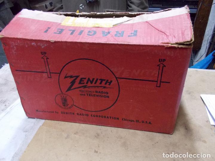 Radios de v&aacute;lvulas: Radio zenith en su caja original - Foto 25