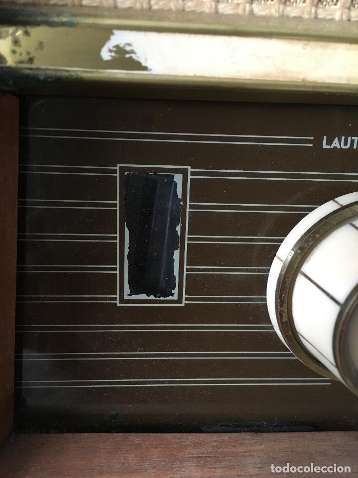 Radios de v&aacute;lvulas: RADIO MADERA TELEFUNKEN SIN CABLE - Foto 9