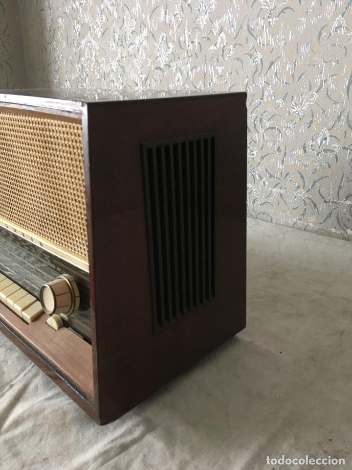 Radios de v&aacute;lvulas: RADIO MADERA TELEFUNKEN SIN CABLE - Foto 16