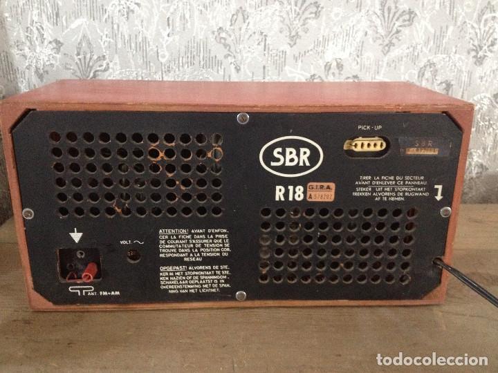Radios de v&aacute;lvulas: RADIO SBR R18 220 V.RETRO - Foto 7