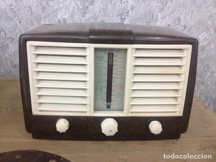 Radios de v&aacute;lvulas: RADIO G.E.C. BC 4835R FUNCIONANDO 220 V - Foto 1