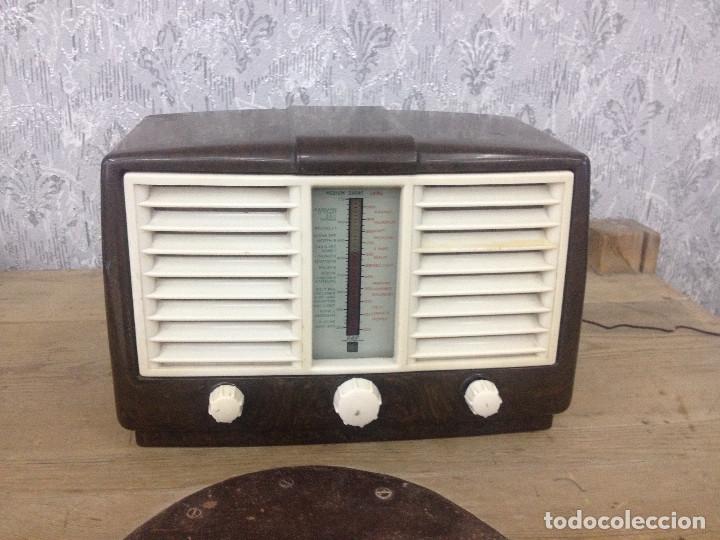 Radios de v&aacute;lvulas: RADIO G.E.C. BC 4835R FUNCIONANDO 220 V - Foto 6