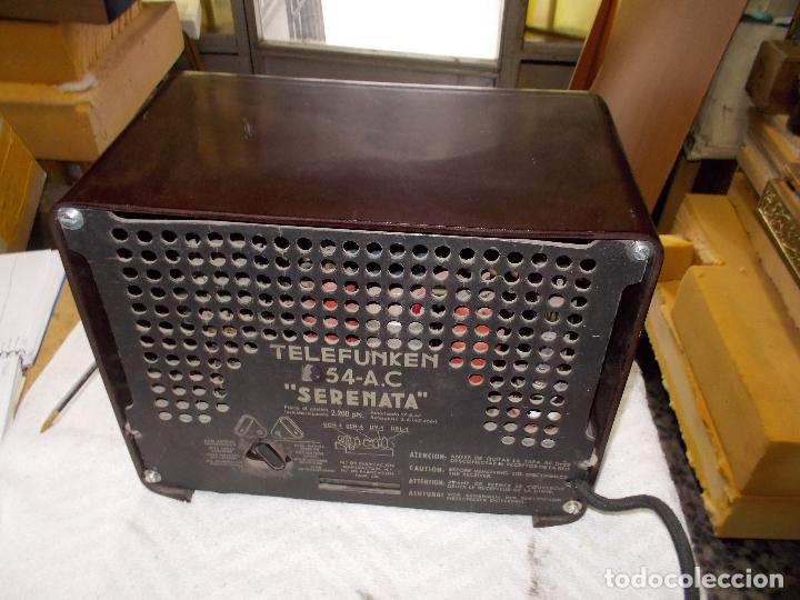 Radios de v&aacute;lvulas: Radio Telefunken Serenata - Foto 12