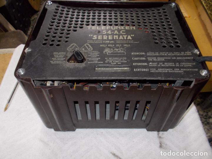 Radios de v&aacute;lvulas: Radio Telefunken Serenata - Foto 15