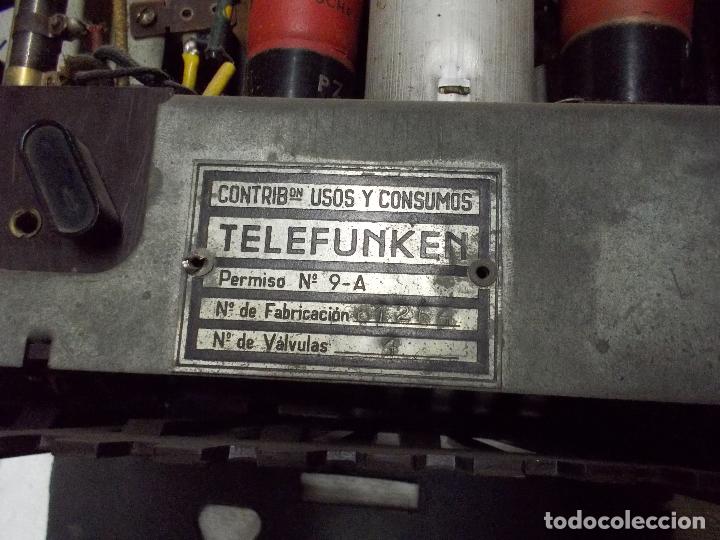 Radios de v&aacute;lvulas: Radio Telefunken Serenata - Foto 17