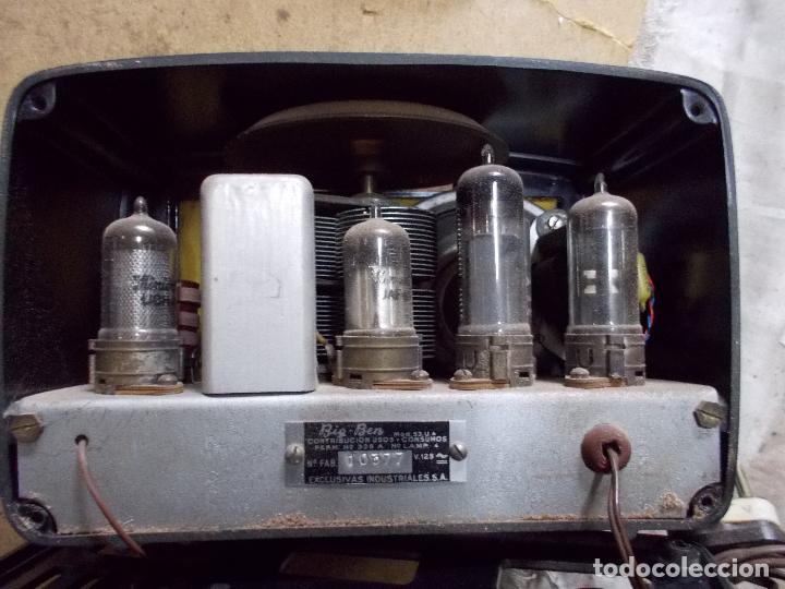 Radios de v&aacute;lvulas: Radio espa&ntilde;ola BIG Ben - Foto 6