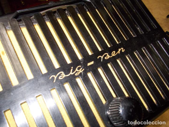 Radios de v&aacute;lvulas: Radio espa&ntilde;ola BIG Ben - Foto 22