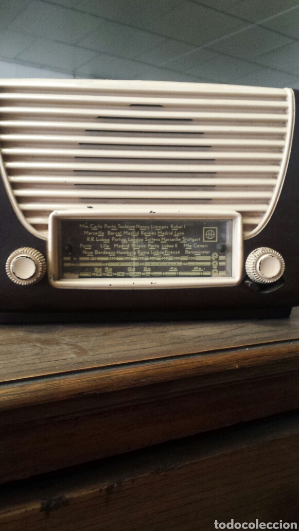 Radios de válvulas: preciosa radio de baquelita antigua. - Foto 4 - 119114703