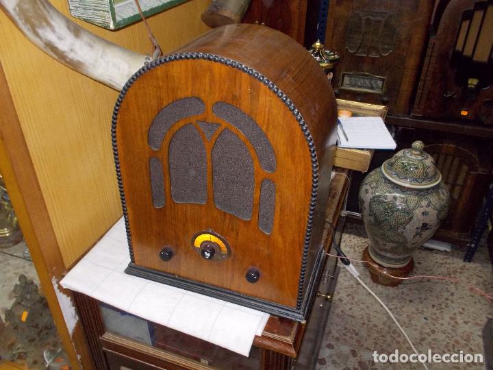 Radios de v&aacute;lvulas: Radio capilla funcionando - Foto 2