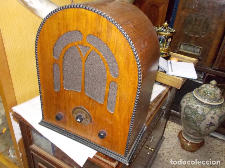 Radios de v&aacute;lvulas: Radio capilla funcionando - Foto 3