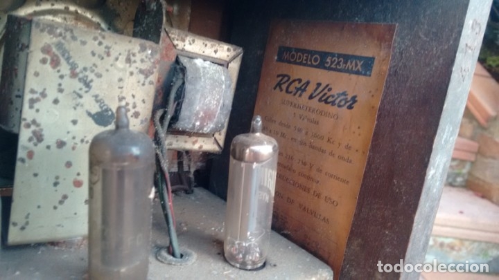 Radios de v&aacute;lvulas: RCA Victor Modelo 523 - Foto 7