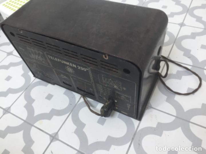 Radios de v&aacute;lvulas: Telefunken 230W Katzenkopf - Foto 2