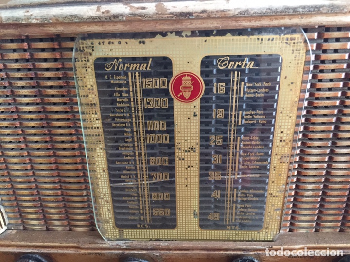 Radios de v&aacute;lvulas: Antigua radio - Foto 2