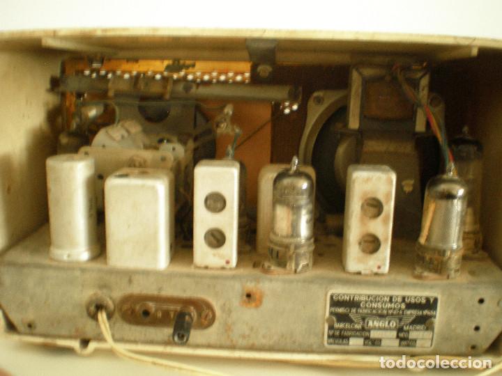 Radios de v&aacute;lvulas: Antigua radio Anglo - Foto 6