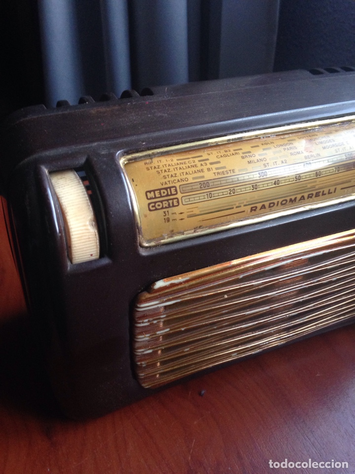 Radios de v&aacute;lvulas: Radio radiomarelli - Foto 2