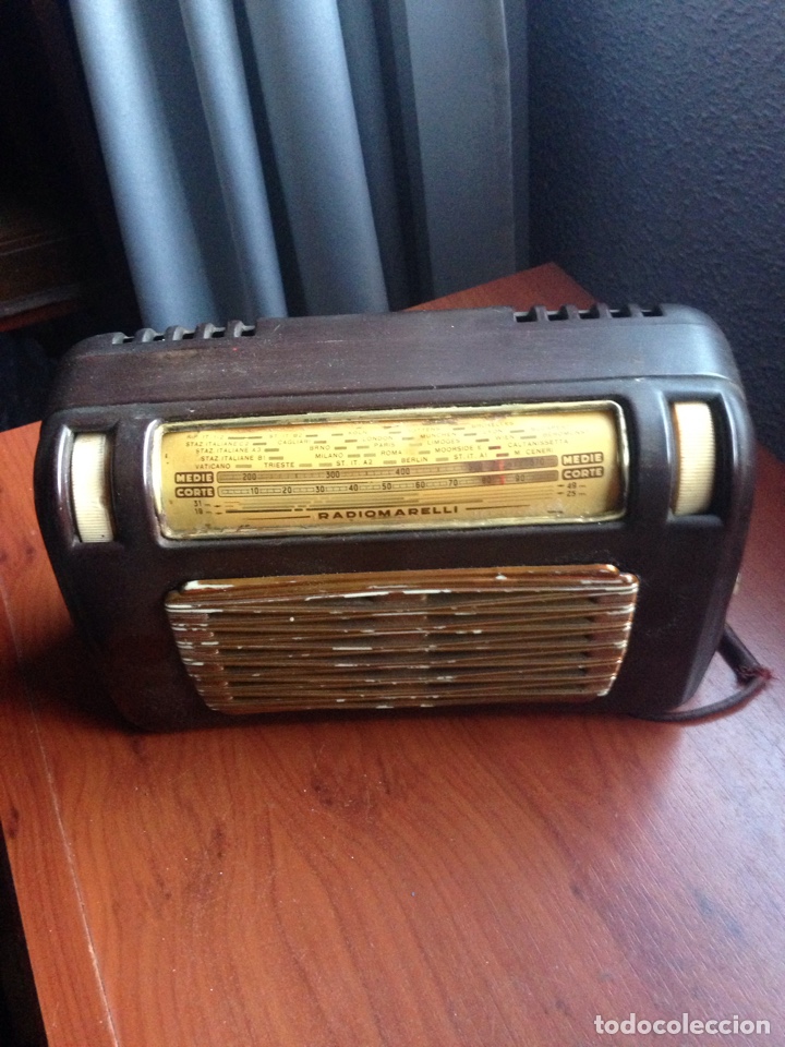 Radios de v&aacute;lvulas: Radio radiomarelli - Foto 4