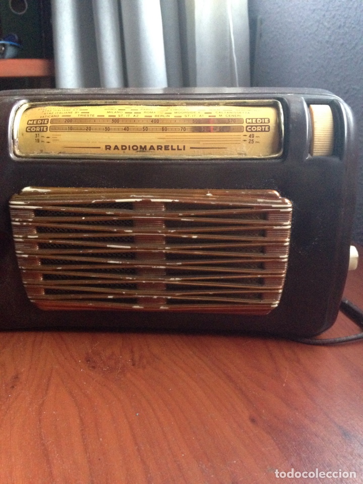 Radios de v&aacute;lvulas: Radio radiomarelli - Foto 5