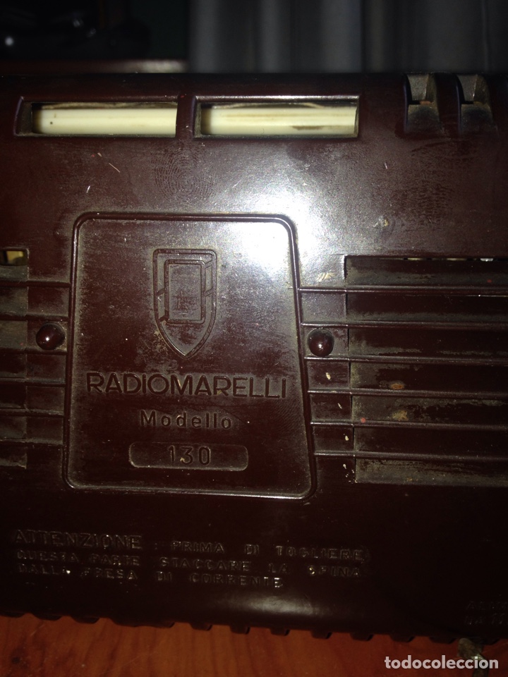 Radios de v&aacute;lvulas: Radio radiomarelli - Foto 9