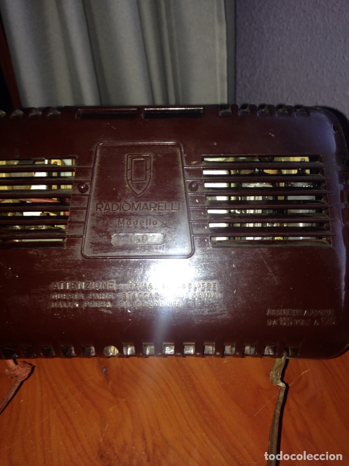 Radios de v&aacute;lvulas: Radio radiomarelli - Foto 10
