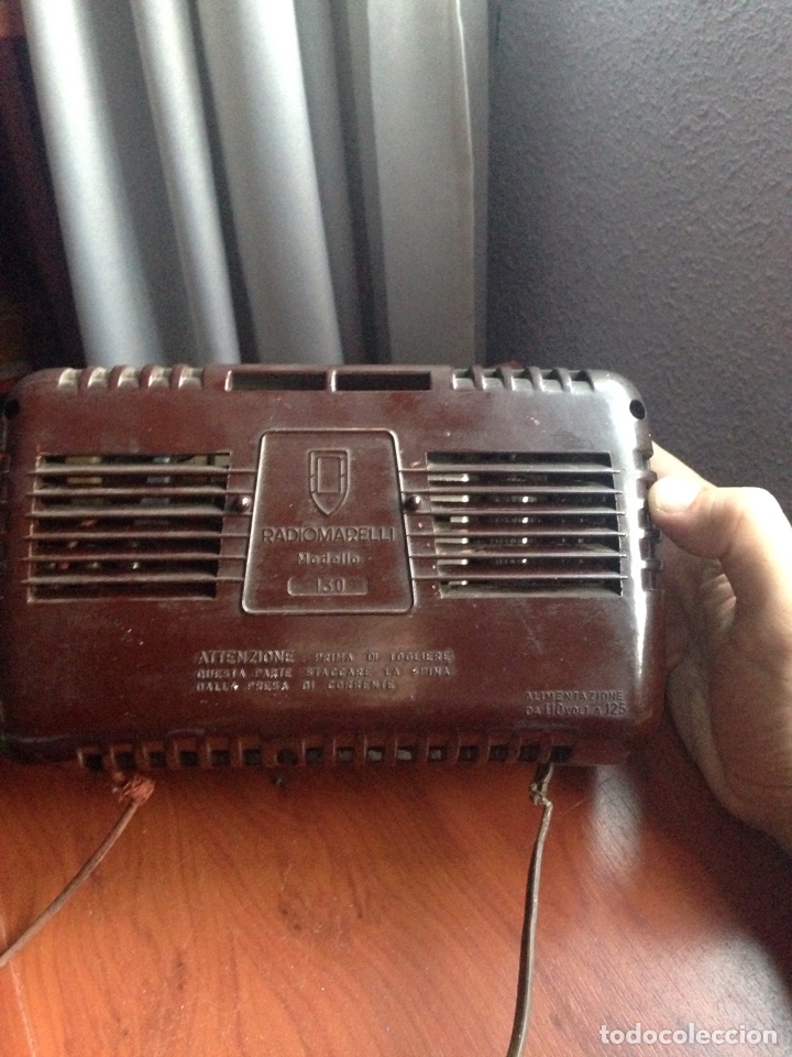 Radios de v&aacute;lvulas: Radio radiomarelli - Foto 11