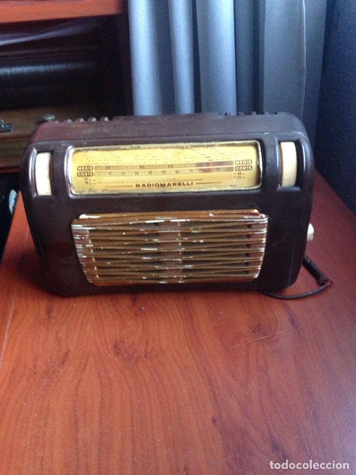 Radios de v&aacute;lvulas: Radio radiomarelli - Foto 1
