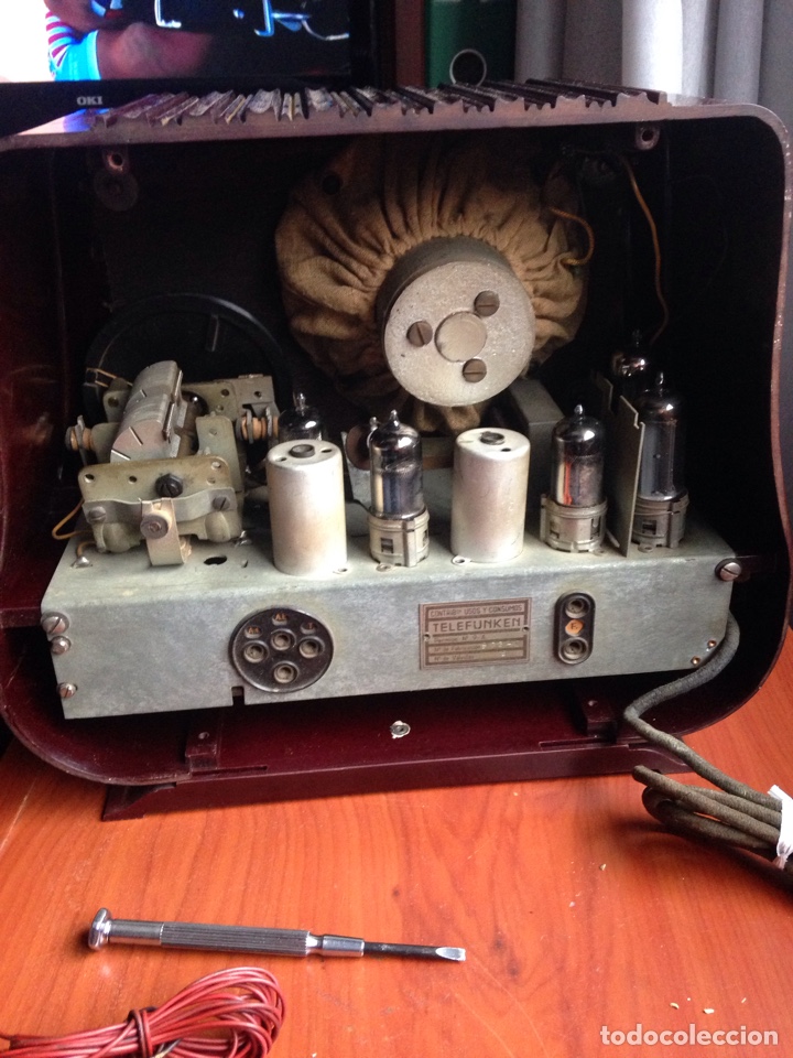 Radios de v&aacute;lvulas: Radio telefunken bah&iacute;a - Foto 15