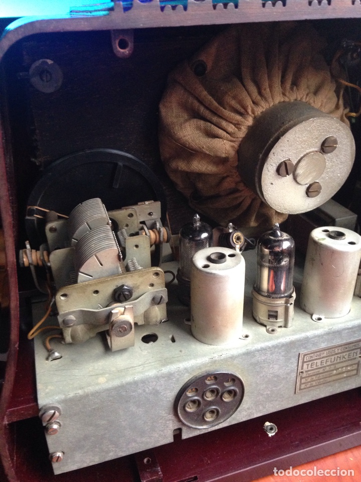 Radios de v&aacute;lvulas: Radio telefunken bah&iacute;a - Foto 16