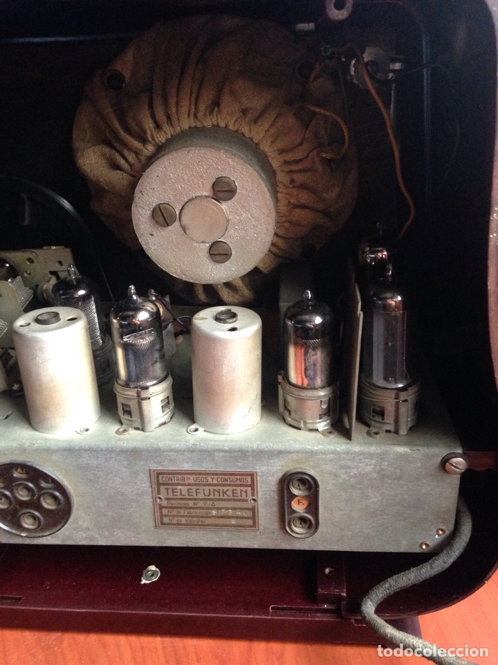 Radios de v&aacute;lvulas: Radio telefunken bah&iacute;a - Foto 17