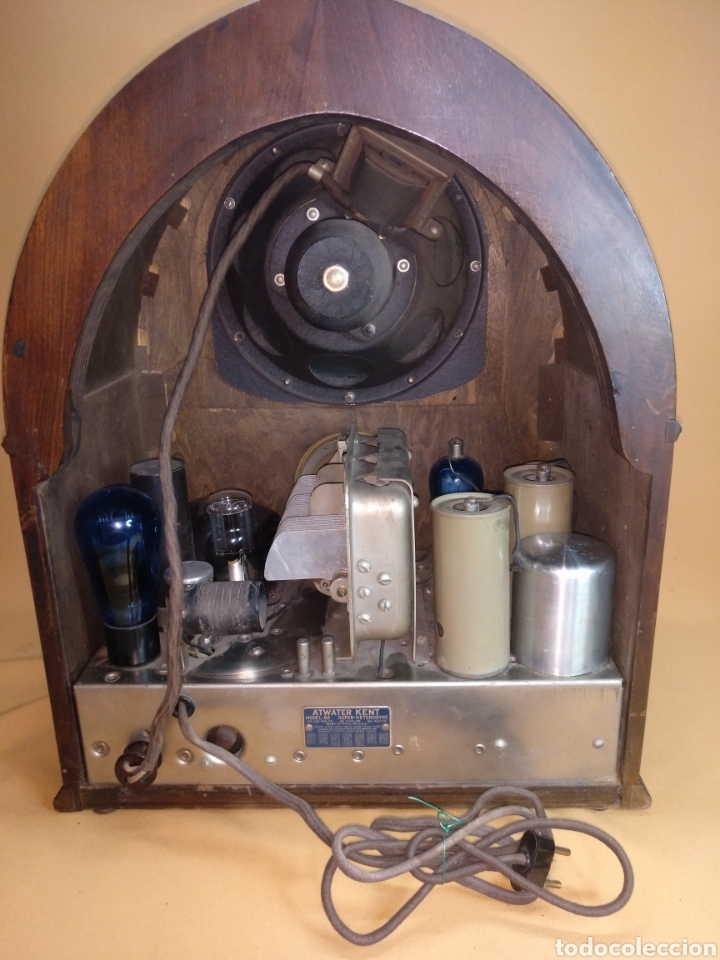 Radios de v&aacute;lvulas: Radio capilla Atwater Kent mod 84 - Foto 12