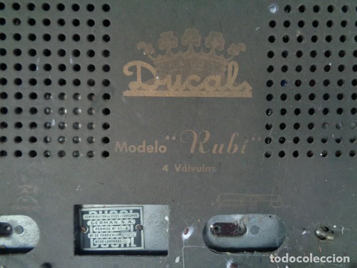 Radios de v&aacute;lvulas: RADIO DUCAL - Foto 6