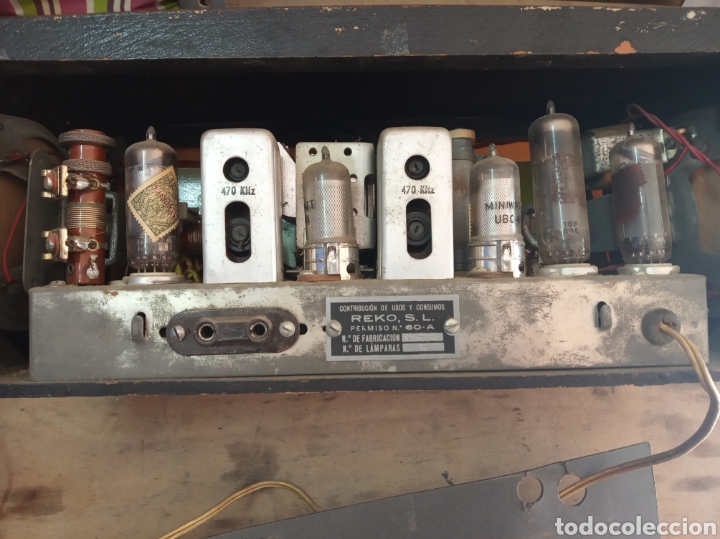 Radios de v&aacute;lvulas: Radio Yonder modelo 43 - Foto 12