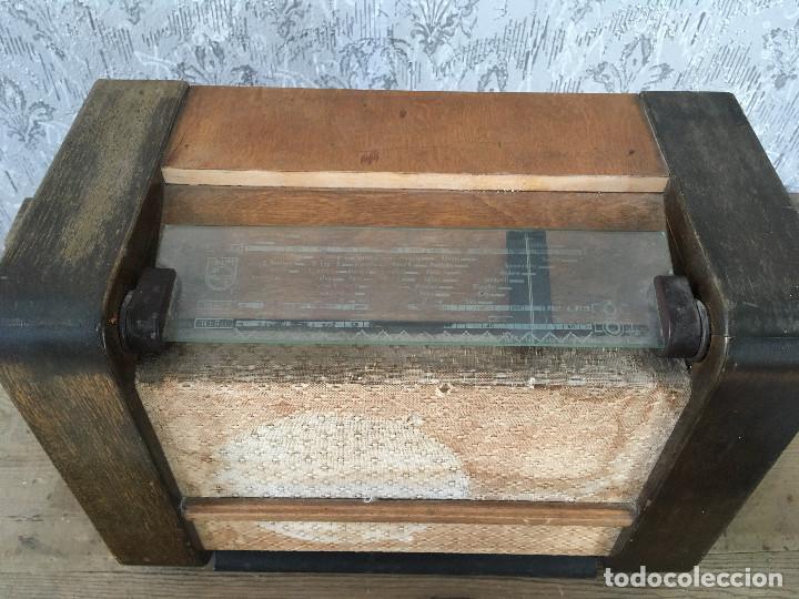 Radios de v&aacute;lvulas: RADIO PHILIPS 658V-A&Ntilde;O 1945.220V - Foto 2