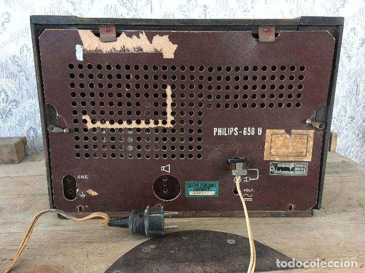 Radios de v&aacute;lvulas: RADIO PHILIPS 658V-A&Ntilde;O 1945.220V - Foto 9