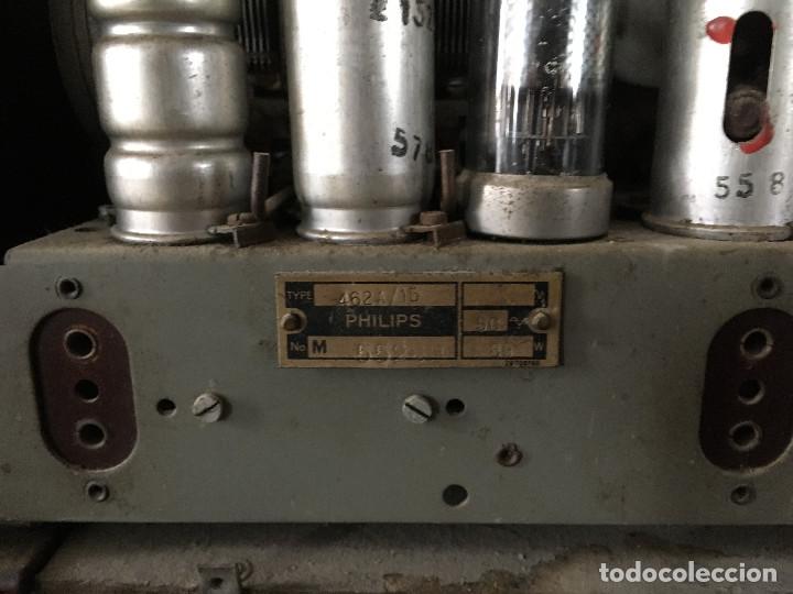 Radios de v&aacute;lvulas: RADIO PHILIPS 1954-FUNCIONA 220V.SOLO AM. - Foto 8