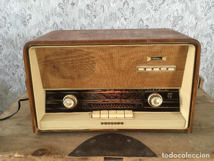 radio philips b4x92a-holanda 1959-funciona 220v - Compra venta en  todocoleccion