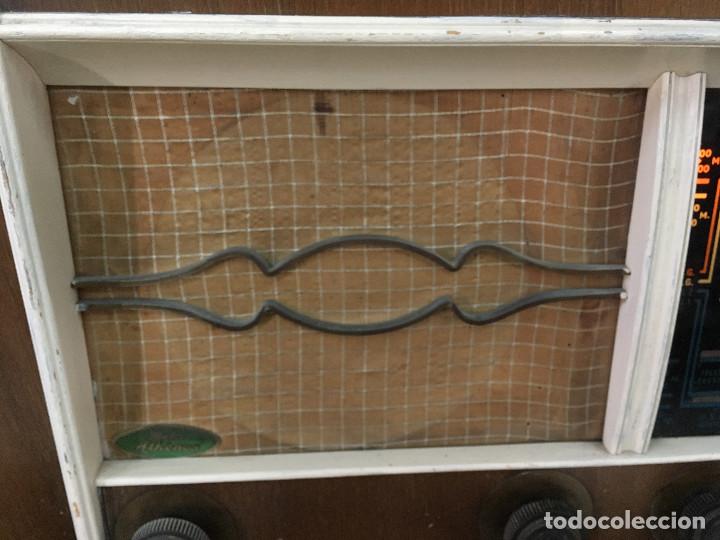 Radios de v&aacute;lvulas: RADIO ATHENES MADERA. 220V - Foto 4