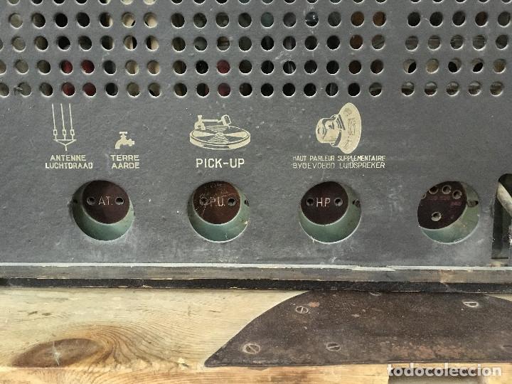 Radios de v&aacute;lvulas: RADIO ATHENES MADERA. 220V - Foto 14