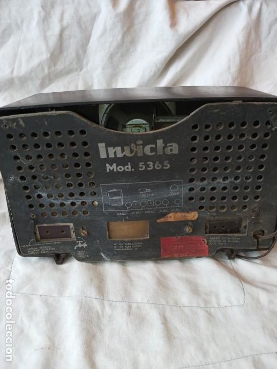 Radios de v&aacute;lvulas: Radio Invicta mod.5365. 1962 - Foto 3