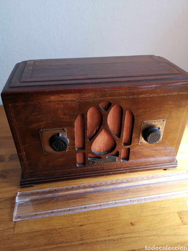 Radios de v&aacute;lvulas: R&agrave;dio Zenith, hecha en Chicago, Illinois. - Foto 1