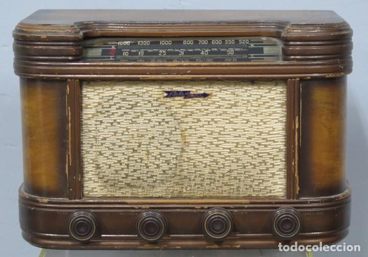 Radios de v&aacute;lvulas: ANTIGUA RADIO FLECHA DE PLATA - Foto 1