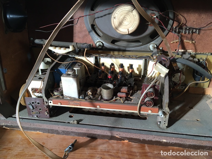 Radios de v&aacute;lvulas: RADIO MADERA TELEFUNKEN SIN CABLE - Foto 28