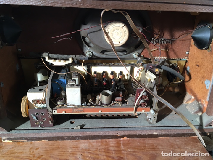 Radios de v&aacute;lvulas: RADIO MADERA TELEFUNKEN SIN CABLE - Foto 30
