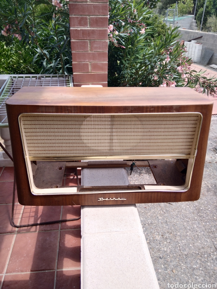 mueble radio vintage bernau - Buy Valve radios on todocoleccion