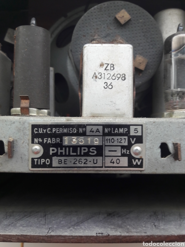 Radios de v&aacute;lvulas: RADIO PHILIPS BE-262-U - Foto 4